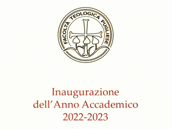Facoltà Teologica Pugliese: inaugurazione dell’Anno Accademico 2022/2023