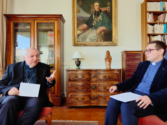 Intervista al Cardinal Jean Marc Aveline – Bari, 14 marzo 2023